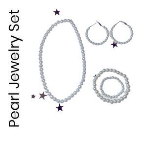 Pearl Fashion Jewelry Set